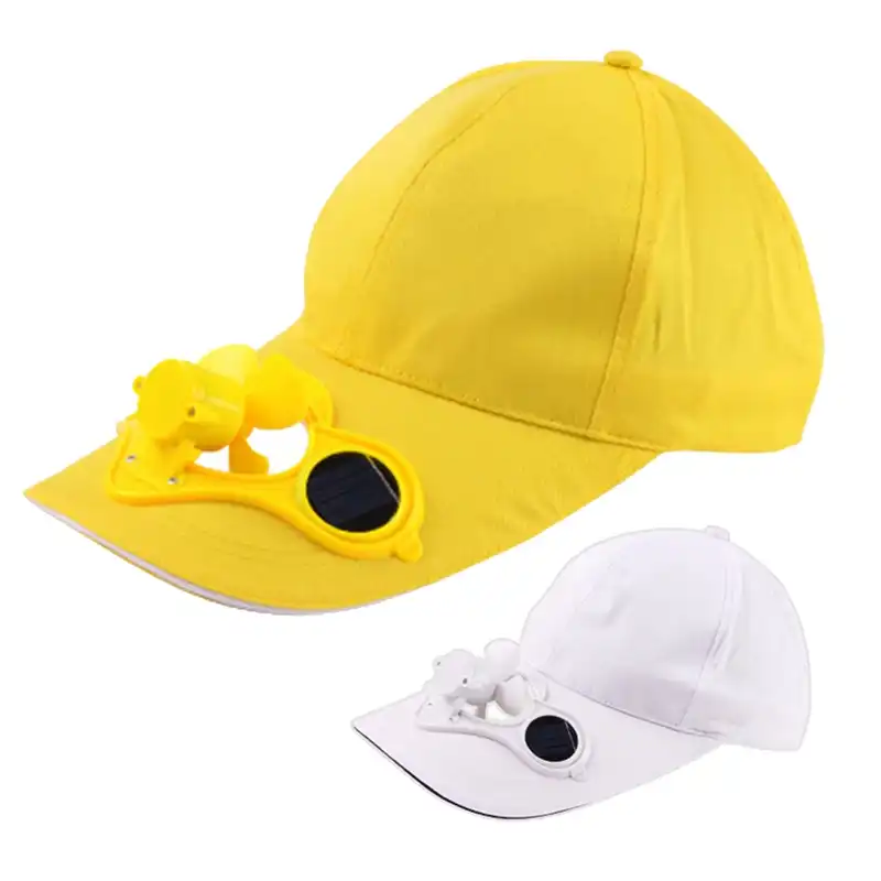 solar powered cooling hat