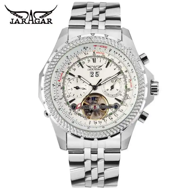 

Winner forsining Fully Automatic A070 Hollow out Analog Watch Steel Watch