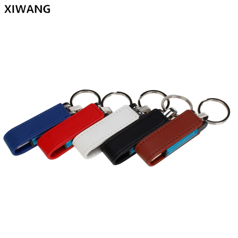 Металлический кожаный Стильный usb 2,0 usb флеш-накопитель 32 ГБ 4 ГБ 8 ГБ 64 ГБ флеш-накопитель 16 ГБ флеш-накопитель 128 Гб карта памяти бесплатный индивидуальный логотип