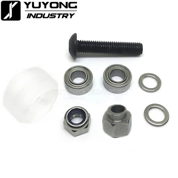 

Adjustable CNC clear Polycarbonate Xtreme Mini v wheel kits with Eccentric Spacers for v-slot rail OX CNC C-Beam parts
