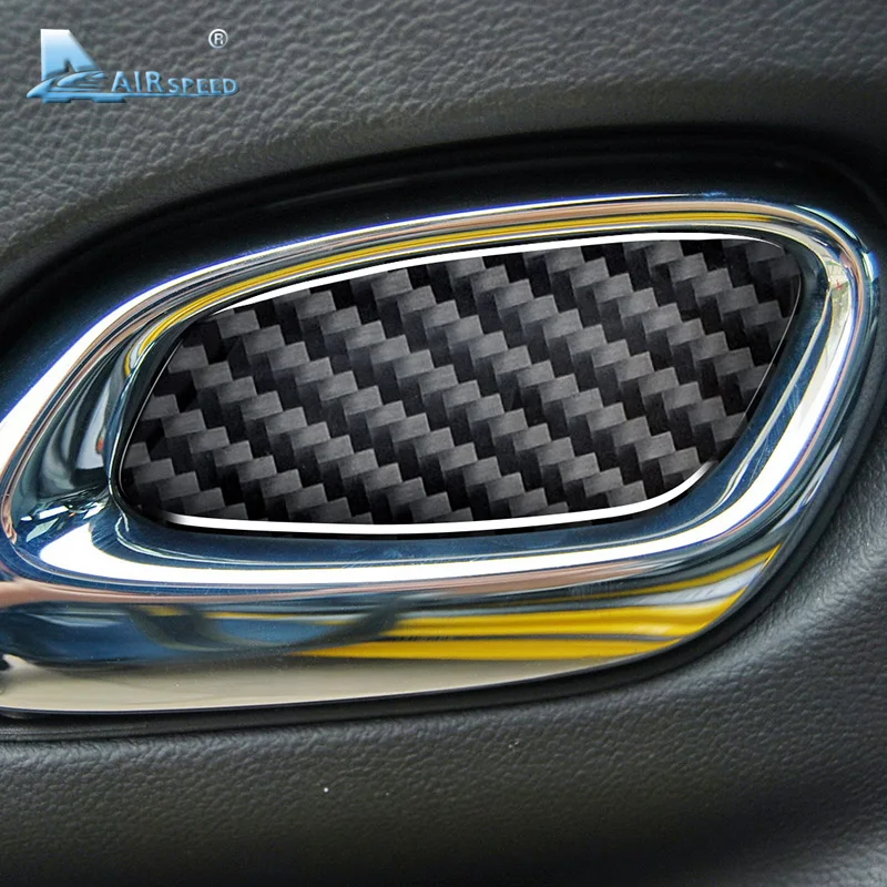 AIRSPEED для Chevrolet Camaro Аксессуары Для Camaro наклейка из углеродного волокна внутренняя отделка двери автомобиля крышка чаши