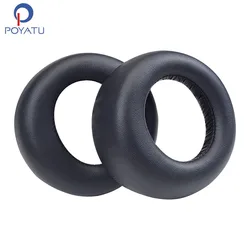 Premium Replacement Ear Pads with Cushioned Comfort for Gaming Headphones (PU leather 2PCS)