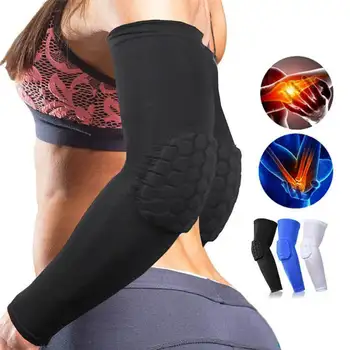 Tixcon Anti-Collision Basketbal Sport Arm Guard Armband Ebow Ondersteuning Veiligheid Sport Elleboog Pad Brace Protector Tixcon Anti-Collision Basketbal Sport Arm Guard Armband Ebow Ondersteuning Veiligheid Sport Elleboog Pad Brace Protector