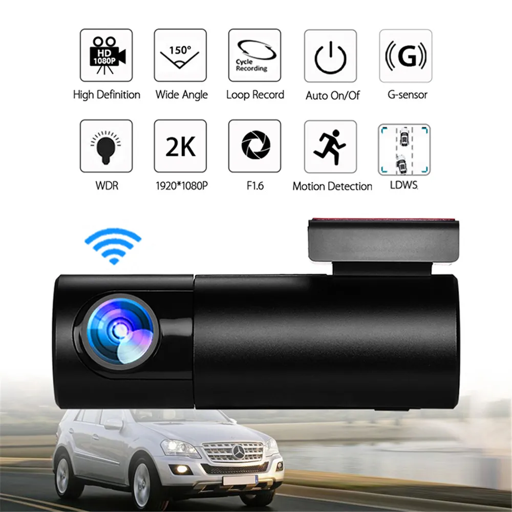 Облачное хранилище Автомобильный видеорегистратор WiFi камера 1080P dvr Full HD sony IMX214 g