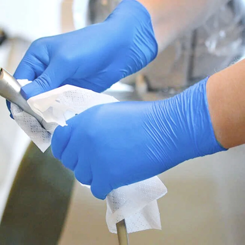 20pcs/lot Washing Gloves Comfortable Rubber Disposable Mechanic Nitrile Gloves Dish Washing Gloves Home Cleaning Tool