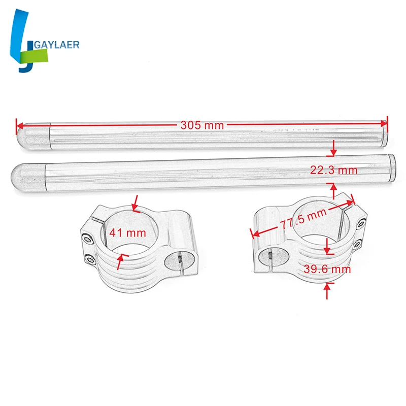 7/8 ''CNC клип на Ons вилка Руль Ручка Бар для Yamaha MT03 MT25 YZF R3- R25 2013- R3 ABS