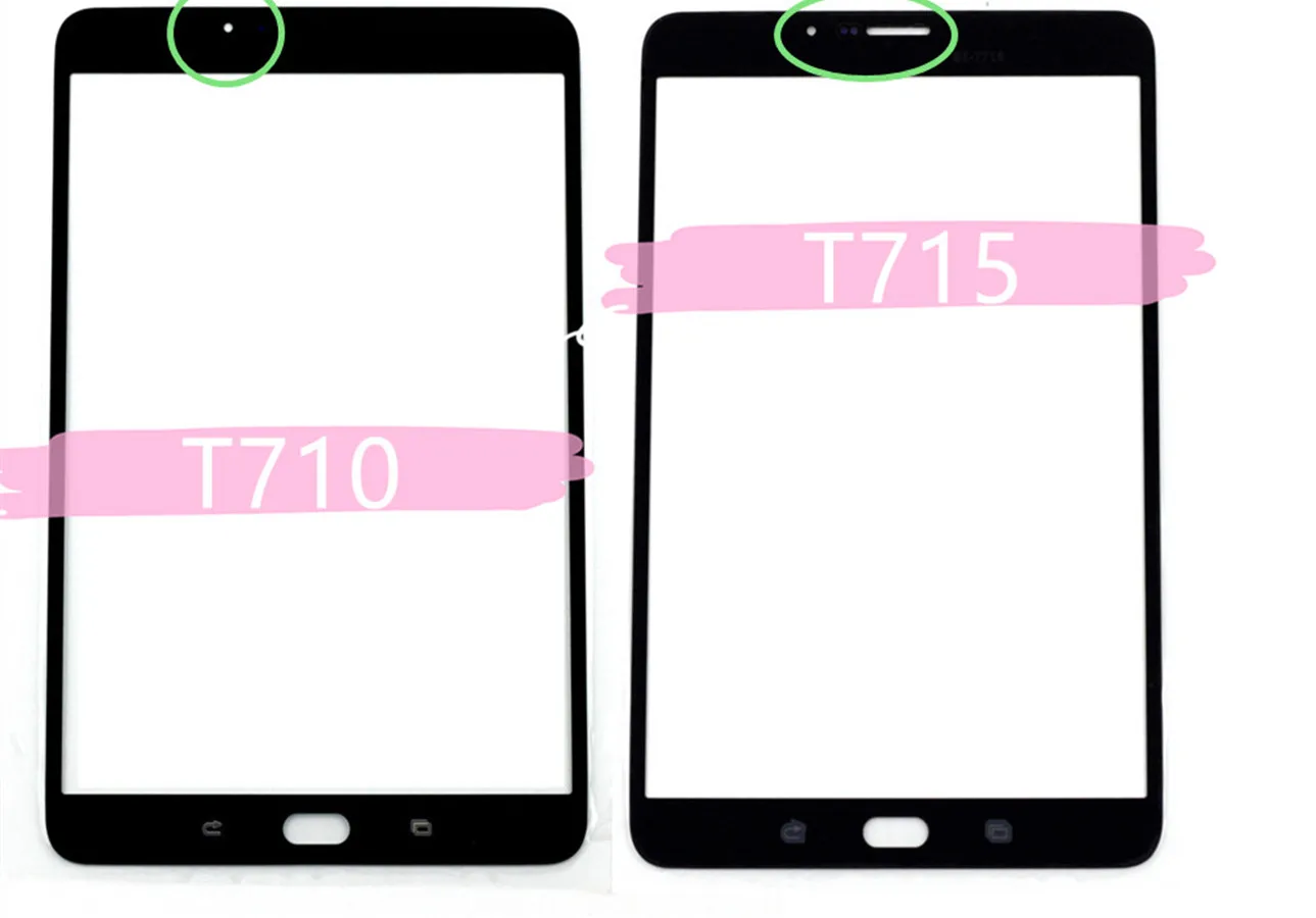 

New For Samsung Galaxy Tab S2 SM-T715 SM-T710 T715 T710 Outer Glass Front Screen Lens Panel (Not Touch Screen Digitizer Sensor)