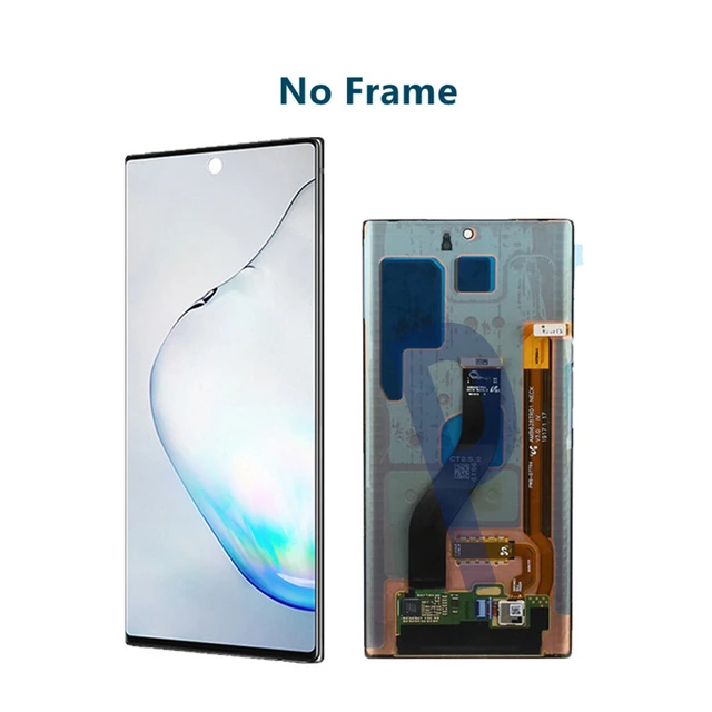 For Samsung Galaxy Note 10 lite 10 10 Plus OLED Display LCD Touch  Screen+Frame