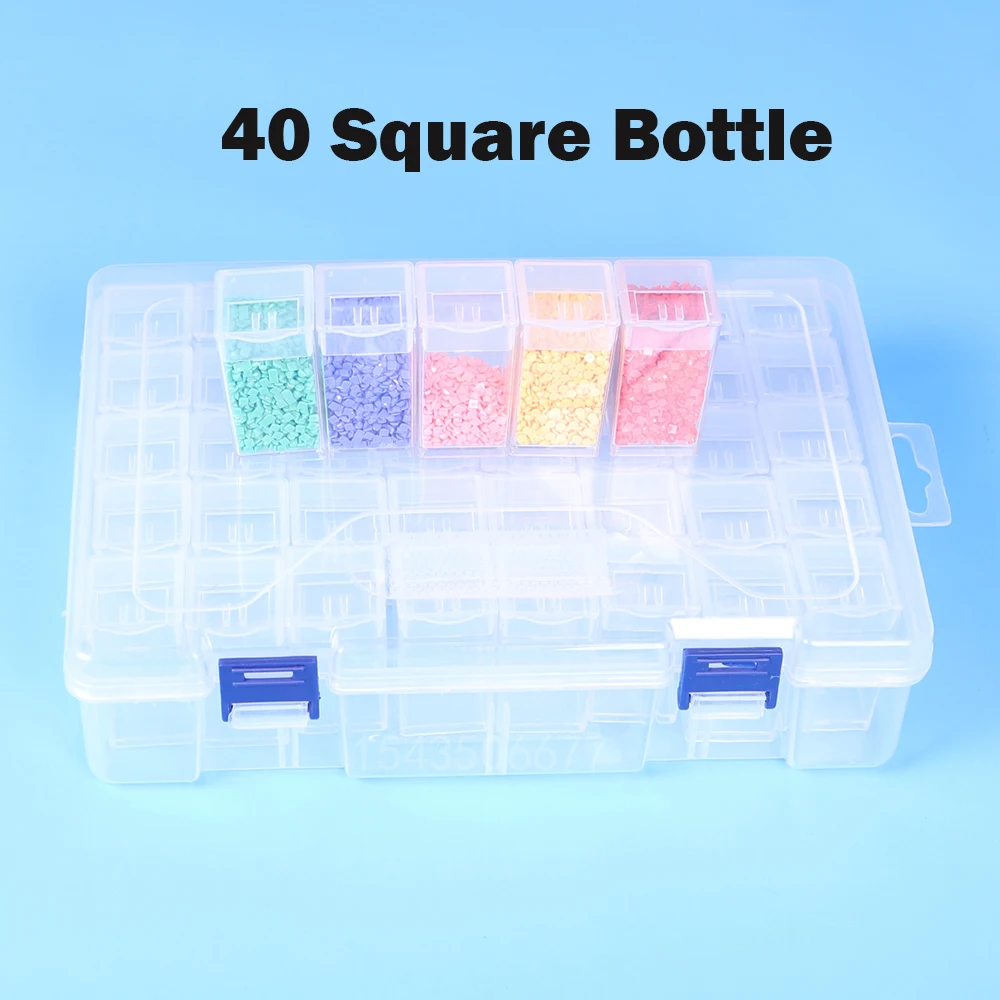 5d Diamond Painting Drill Storage Container 28 Slots 3pcs/set Diamond  Painting Case Factory Diamond Painting Storage Box - Buy Custom Diamond  Painting