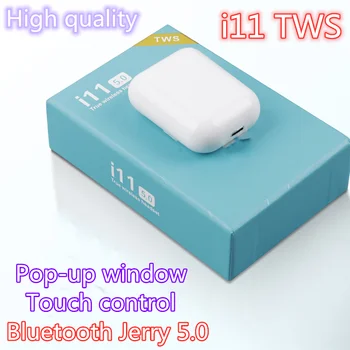 

I11 tws pop-up touch Bluetooth headset Mini stereo wireless headset Wireless Sports hands-free headset pk i7s i9s i12 For iPhone
