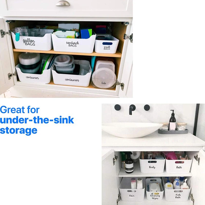 Storage Bins Plastic Organizers And Storage Versatile Kitchen Pantry Organization And Storage Bathroom Organizer Under Sink Storage Boxes Bins Aliexpress