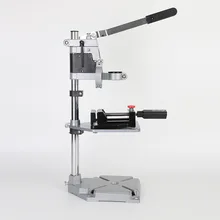 Напрямую от производителя одностворчатой электрической дрели поддержка электрической сверлильной скамьи тиски электрической дрели поддержка алюминиевой дрели