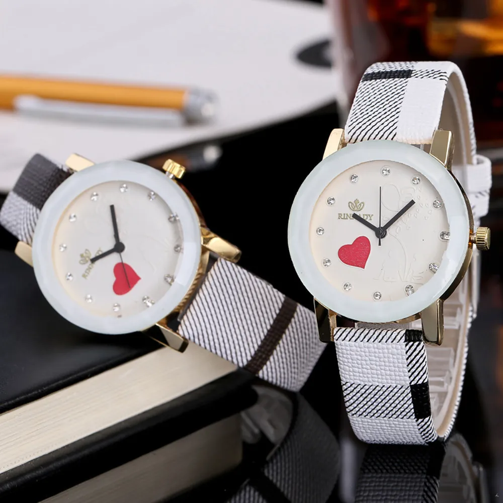 

Women Watches Bracelet Watch Ladies Clock Relogio Feminino Fashion Love Leather Band Analog Quartz Wristwatch Reloj Mujer 20*