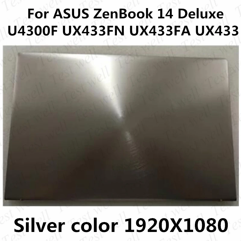 

Genuine New for ASUS ZenBook 14 Lingya Deluxe14 UX433FN UX433FA UX433 LCD screen assembly 1920X1080 resolution