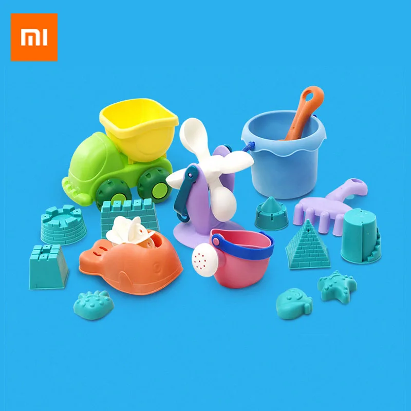 16 шт./компл. Xiaomi Mijia BESTKIDS пляжные игрушки песок замок режим лопата ведро открытый