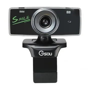 

USB2.0 HD Webcam USB Camera Video Recording Web Camera Microphone For PC Computer Веб Камера 360 Degrees Rotatable