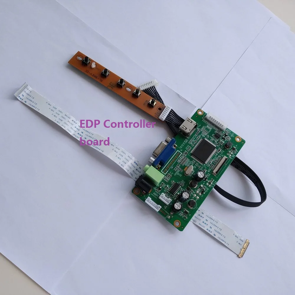 Для N140BGE-EB3 комплект VGA lcd DIY светодиодный EDP 30Pin экран 14 &quotдисплей HDMI плата