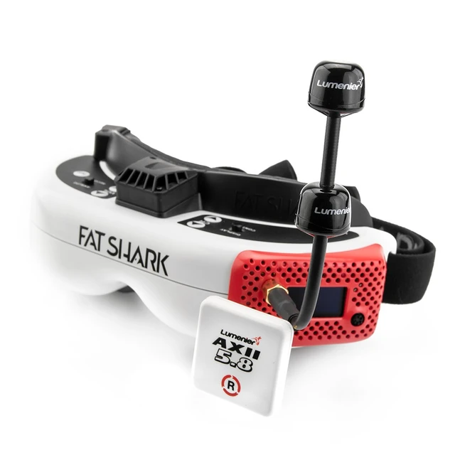 ファットシャークFat Shark HDO 2ラビットファイア　アンテナつき