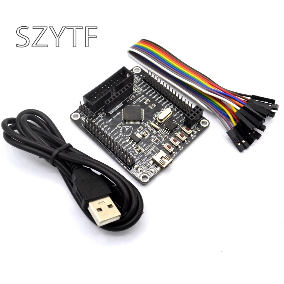 ARM STM32 макетная плата маленькая системная STM32F103RCT6/RBT6 51|Интегральные схемы| |