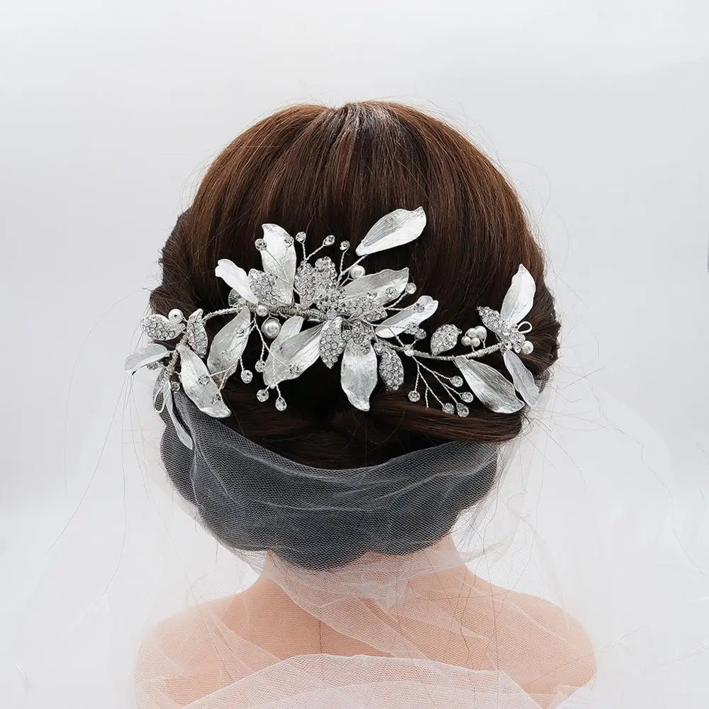 

Crystal pearl Hair Clip Hairpin
