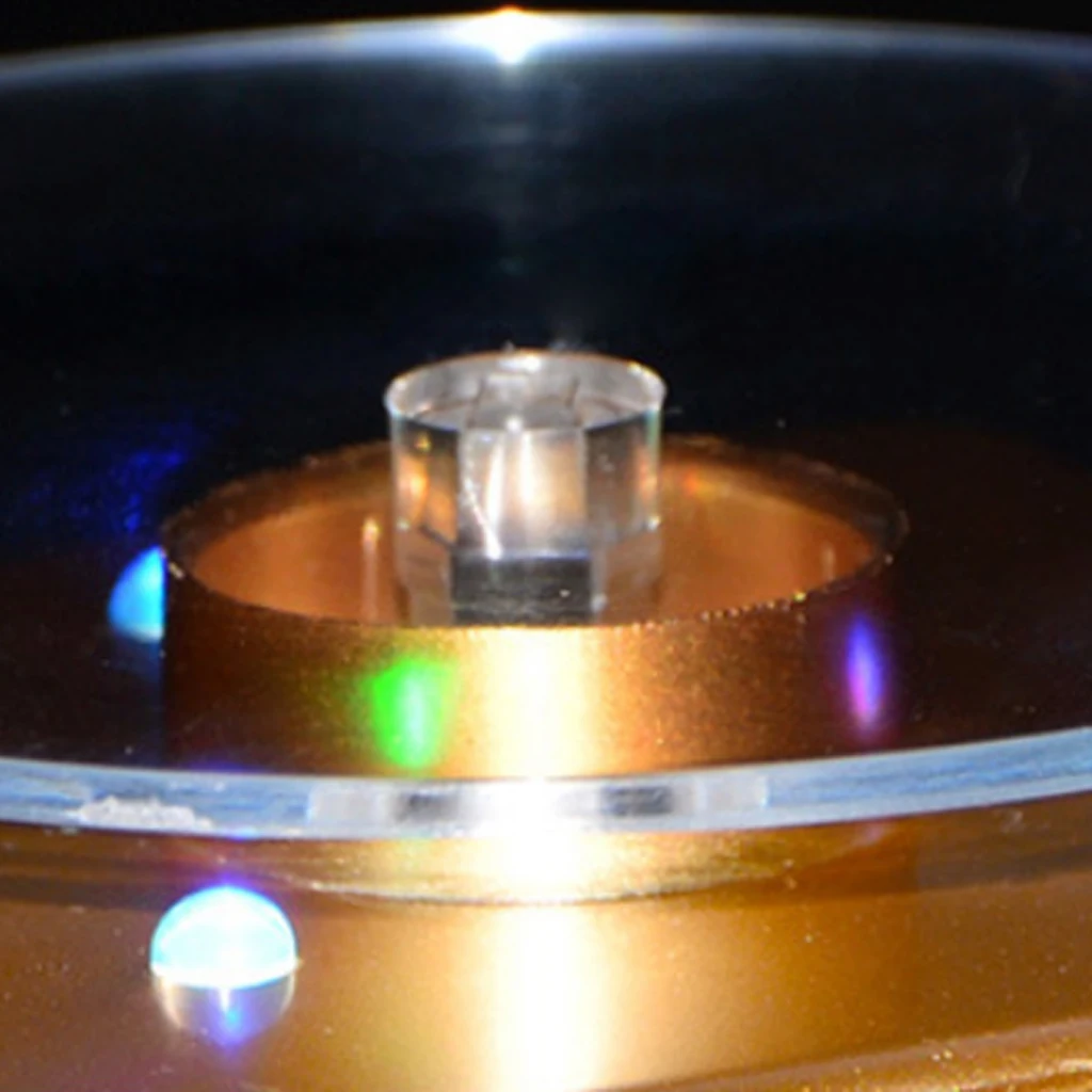 Solar Powered / Battery Rotating Display Stand Turntable with LED Light for Jewelry Watch 360 Degree Rotating Display Stand Solar Powered / Battery Rotating Display Stand Turntable with LED Light for Jewelry Watch 360 Degree Rotating Display Stand