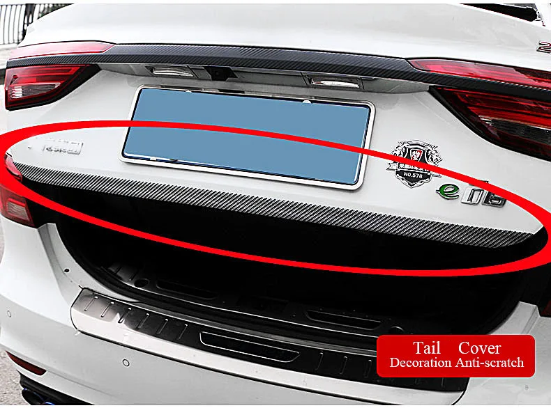 1 м наклейка на дверную педаль автомобиля узор из углеродного волокна прекрасное