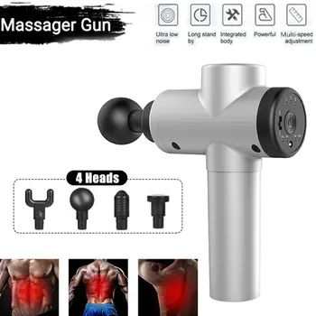 

Tissue Massage Gun Muscle Massager Muscle Pain Management after Training Exercising Body Relaxation Slimming Shaping Pain Relief
