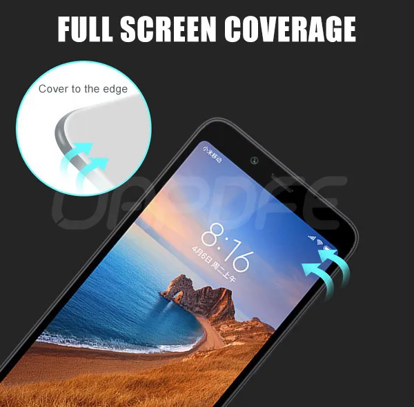 9D Защитное стекло для Xiaomi Redmi 8 8A 7 7A 6 Pro 6A Go K20 Redmi Note 8 7 6 Pro закаленное защитное стекло