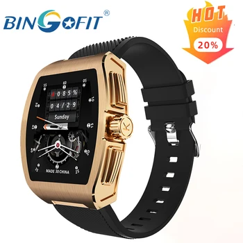 

BingoFit C1 Original Smart Watch Health Monitoring Heart Rate Blood Oxygen Tracker Smart Bracelet Body Temperature Detection