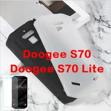 Для Doogee S70 Lite чехол Для Doogee S70 Lite чехол+ Защитная пленка для экрана из закаленного стекла Для Doogee S70