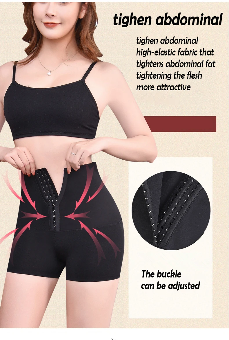Lot De 4 Bodies à Taille Haute Pour Femmes - Culotte Courte En Coton, Sous-vêtement Confortable Et Moulant