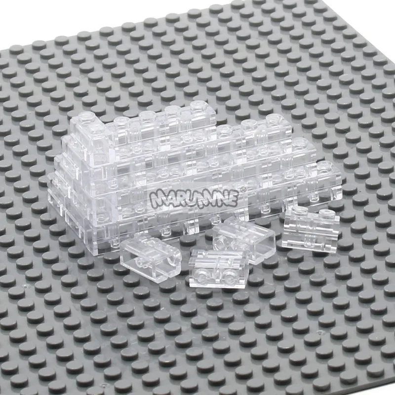Строительные блоки MARUMINE 2021 аксессуары кубик в горошек 1x2 98283 кубики MOC детали дома