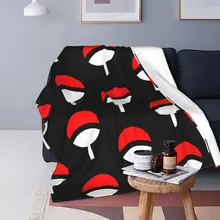 

Lambang Uchiha Manga Ninja Blanket Flannel Autumn and Winter Akatsuki Logo Breathable Super Soft Blanket Home Sofa