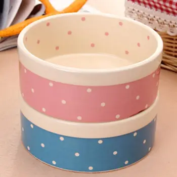 

Cat /Dog Bowl Ceramic Pet Bow Water Bowl Dish for Cats ceramic bowl E5BB