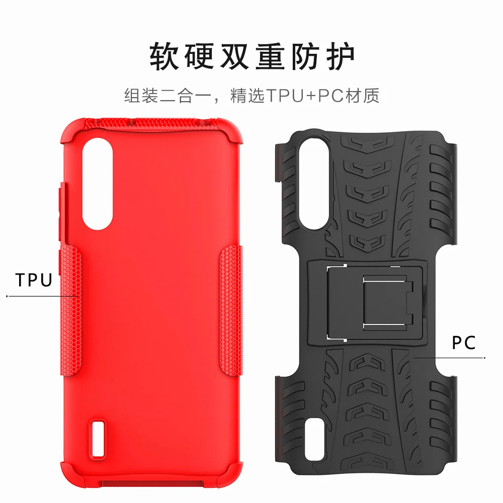 Чехол для Xiaomi A3 9 Lite CC9E CC9 Pro, гибридный противоударный защитный чехол из ТПУ+ ПК, чехол-подставка для телефона для Redmi Note 8 Pro 8T 8 8A, чехол