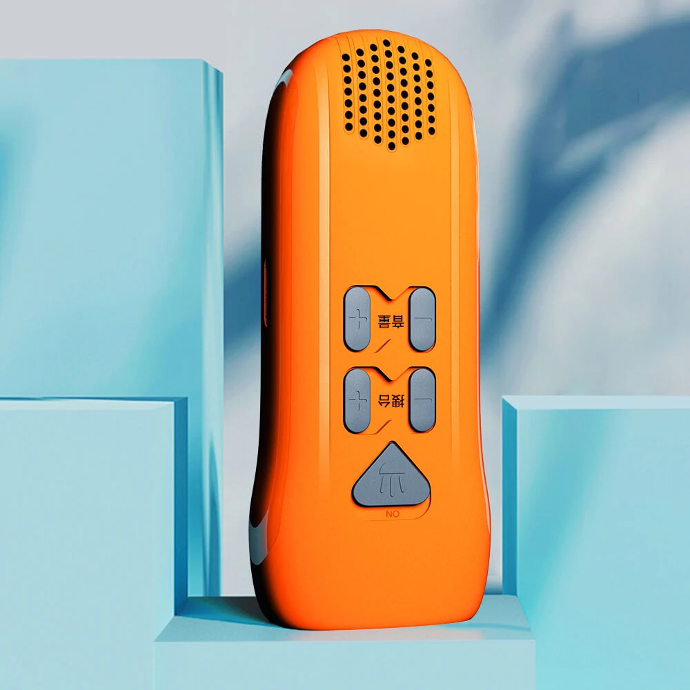 Orange Xiaomi Mijia Youpin Многофункциональный ручной будильник фонарик автоматический радио фонарик зарядное устройство аварийный мобильный Зарядка умный дом - Цвет: Orange