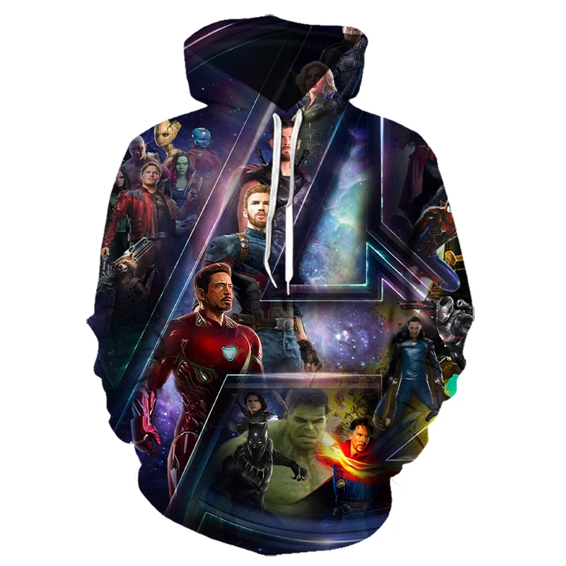 Marvel Мстители 4 Бесконечность ВОЙНЫ ЖЕЛЕЗНЫЙ ЧЕЛОВЕК Tony Stark толстовка с капюшоном для мужчин 3D печать толстовки дропшиппинг - Цвет: LMS1004