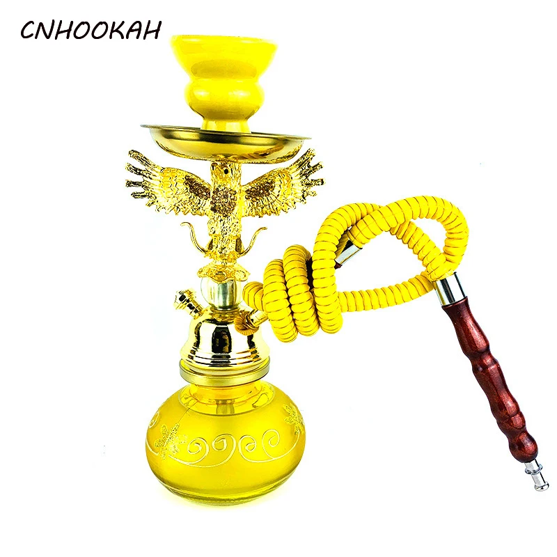 

CNHOOKAH Glass Shisha Arab Hookah Bar KTV Chicha Single Plastic Pipe Nargile Luxury NarguilÃ© Smoking Accessories Party Gift