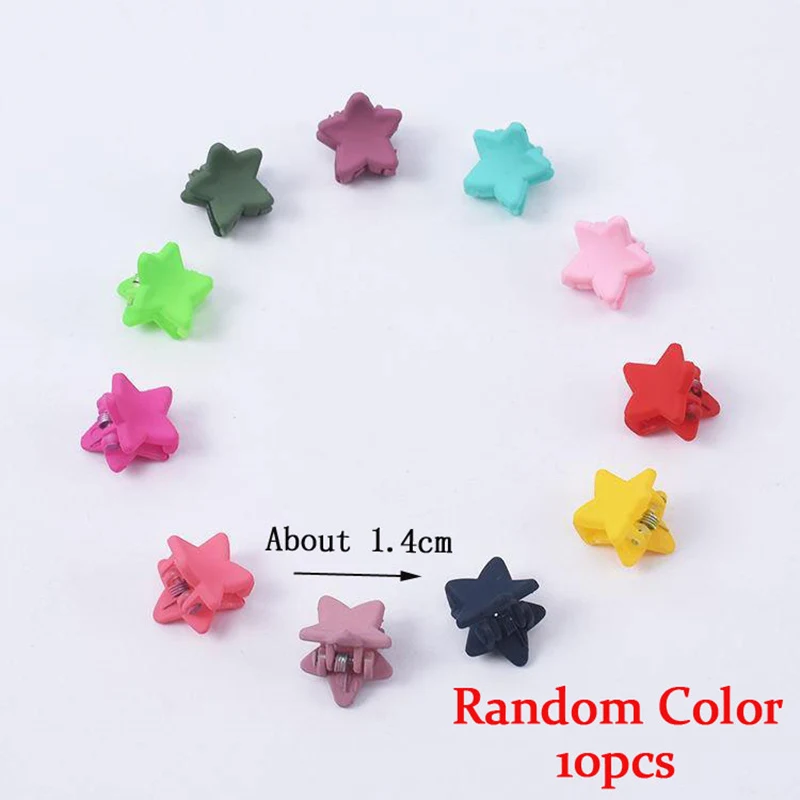 random 10pc star M MISM 10 шт./20 шт./50 шт., заколки для волос разных цветов для женщин, заколки для волос с короной и звездой, заколки для волос, головные уборы для свадебной вечеринки - Цвет: random 10pc star