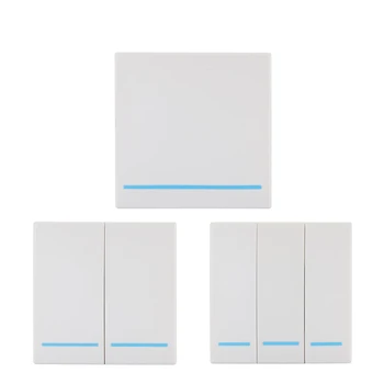 

Wireless 433 MHz Universal Wireless Remote Control Switch AC 110V 220V 1CH Relay Receiver Module & Wall Panel RF Remote Controls