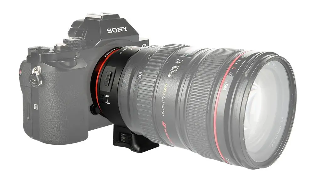 Viltrox EF-E II Авто фокус скоростной редуктор усилитель объектива адаптер для Canon EF объектив для sony NEX E A9 A7 A7R/II/III A7SII A6500 NEX7