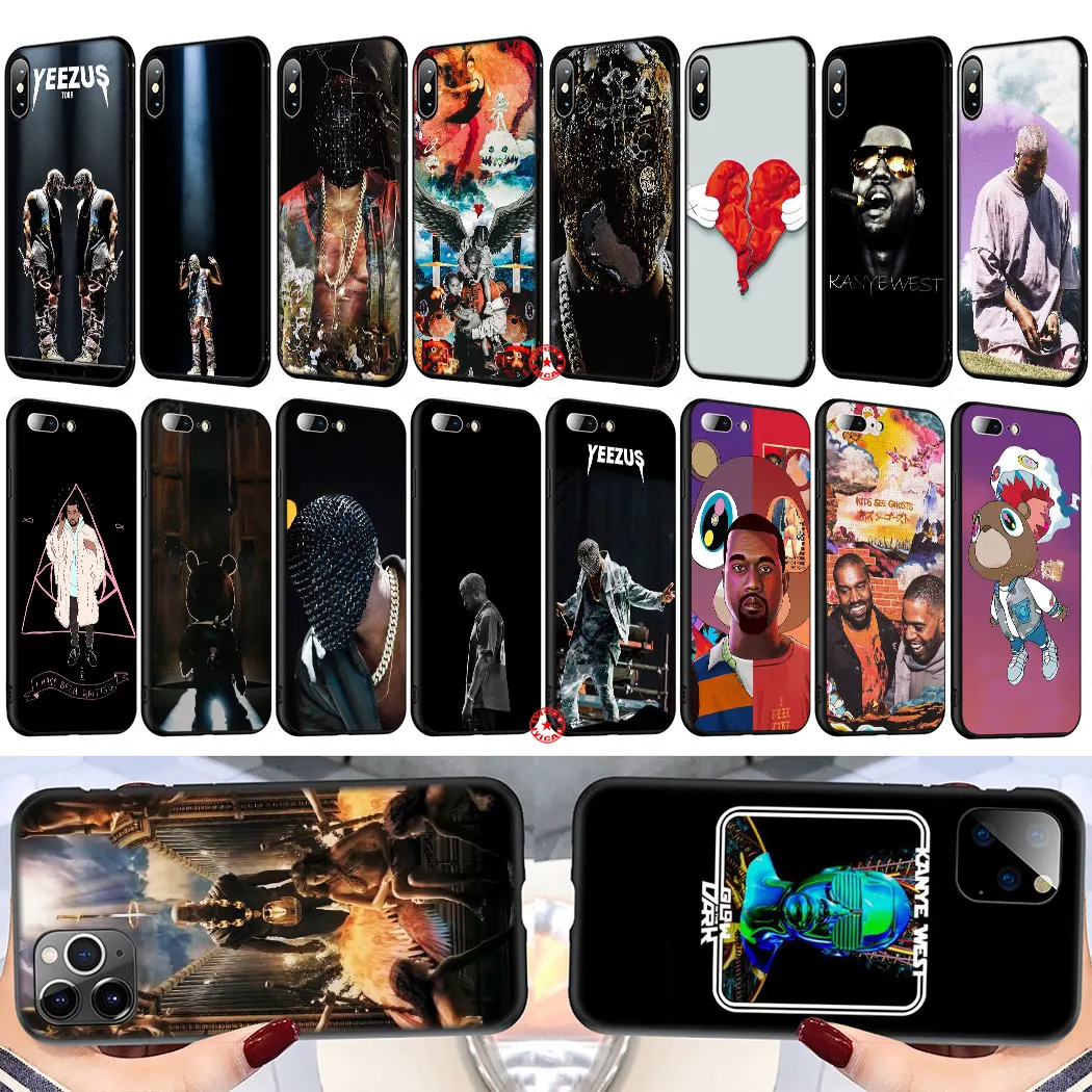 Y35 Kanye West YEEZUS Мягкий силиконовый чехол для iPhone 11 Pro XS Max XR X 8 7 6 6S Plus 5 5S SE