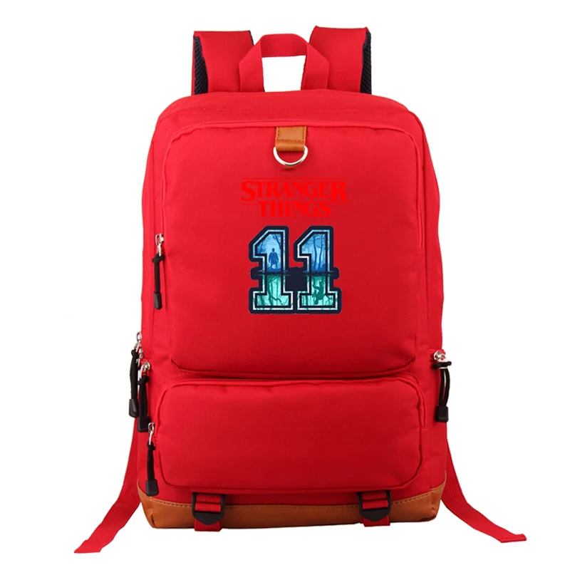 Рюкзак Mochila Stranger Things bolsa 10xl кожаный рюкзак розовый Sac Dos школьные сумки для девочек