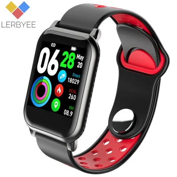 

Lerbyee KY11 Smart Bracelet Waterproof Blood Pressure Sleep Monitor Fitness Tracker Call Reminder Heart Rate Smart Band Sport