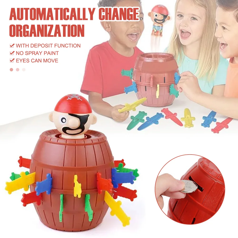 Лидер продаж забавная Новинка детский прикольный гаджет на удачу игра пиратский