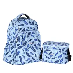 Многофункциональный, вместительный сумка для мам Водонепроницаемый Плечи сумка для мамы, Детский рюкзак переноска Органайзер