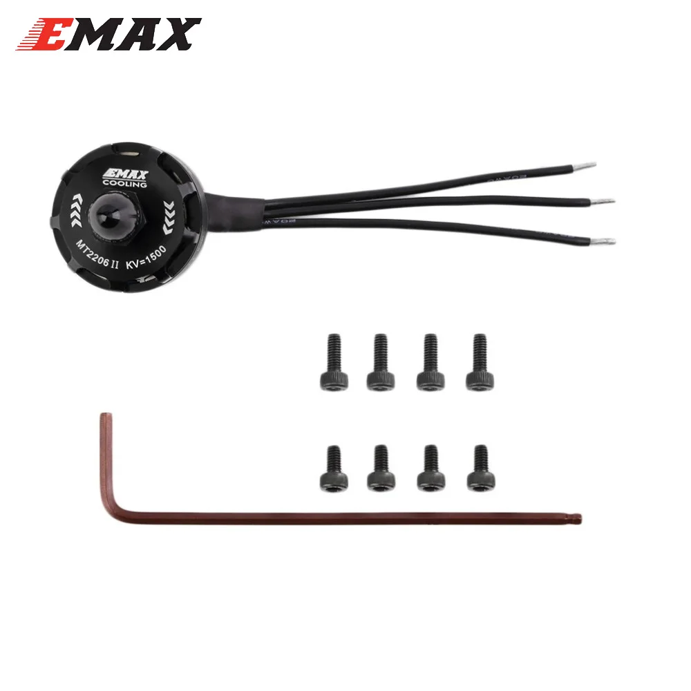 RC двигатель, EMAX MT2208II 1500KV/2000KV CW/CCW бесщеточный двигатель для RC QAV250 F330 Мультикоптер(включая розничную коробку