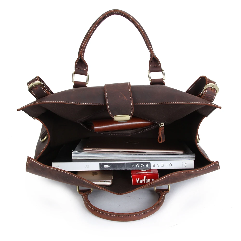 Lukegear портфель из 100% натуральной кожи мужская сумка мессенджер в стиле ретро