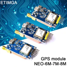 Gps Neo-6m NEO-7M NEO-8M módulo de posicionamento por satélite placa desenvolvimento para arduino stm32 c51 51 mcu microcontrolador