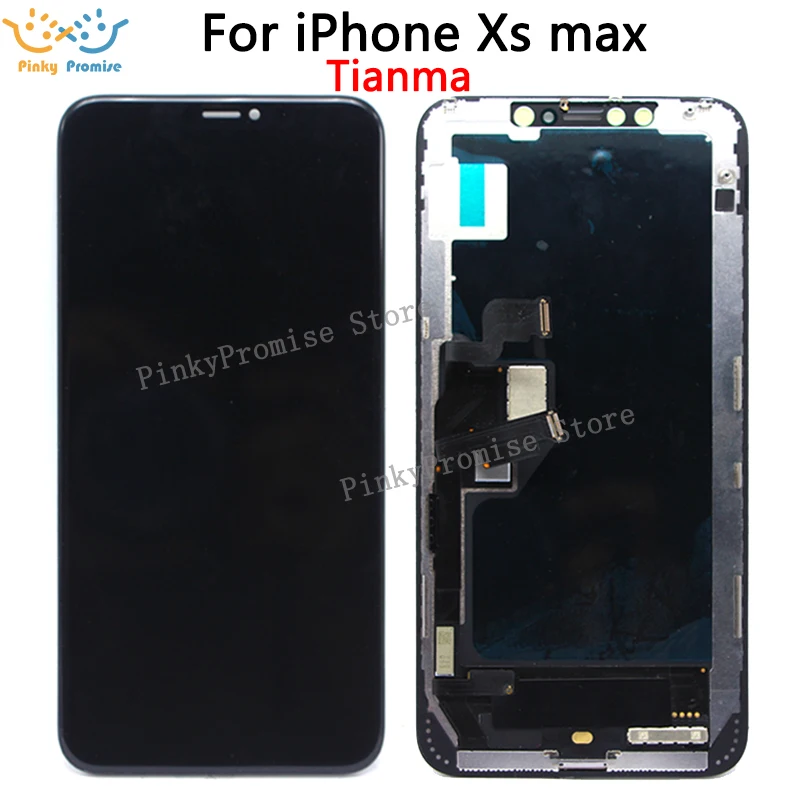 Для Iphone XS MAX ЖК-дисплей сенсорный экран с дигитайзером запасные части для сборки Tianma качество